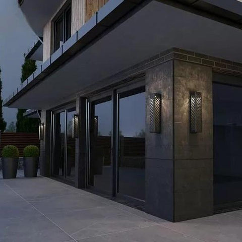 Modern Black wooden Wall Light lamp