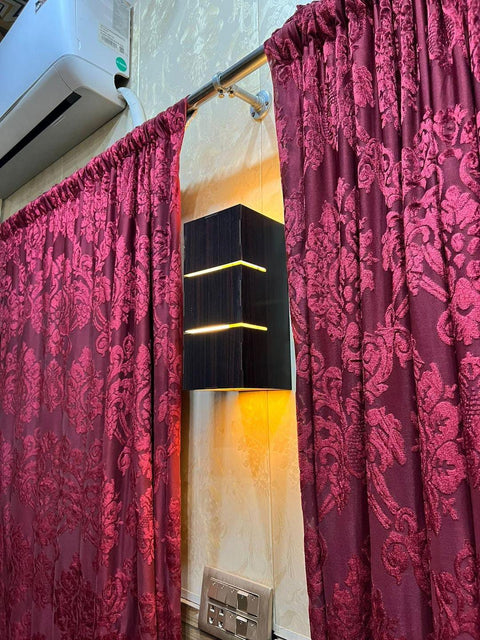 Wooden Wall Light for Bedroom, Hallway, or Living Room